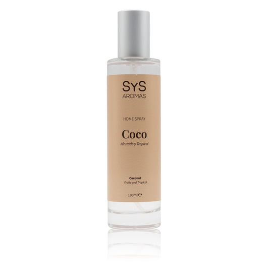 Ambientador Pulverizador Coco Origins SYS Aromas 100 ml | Aroma Dulce y Afrutado | Relajante_0