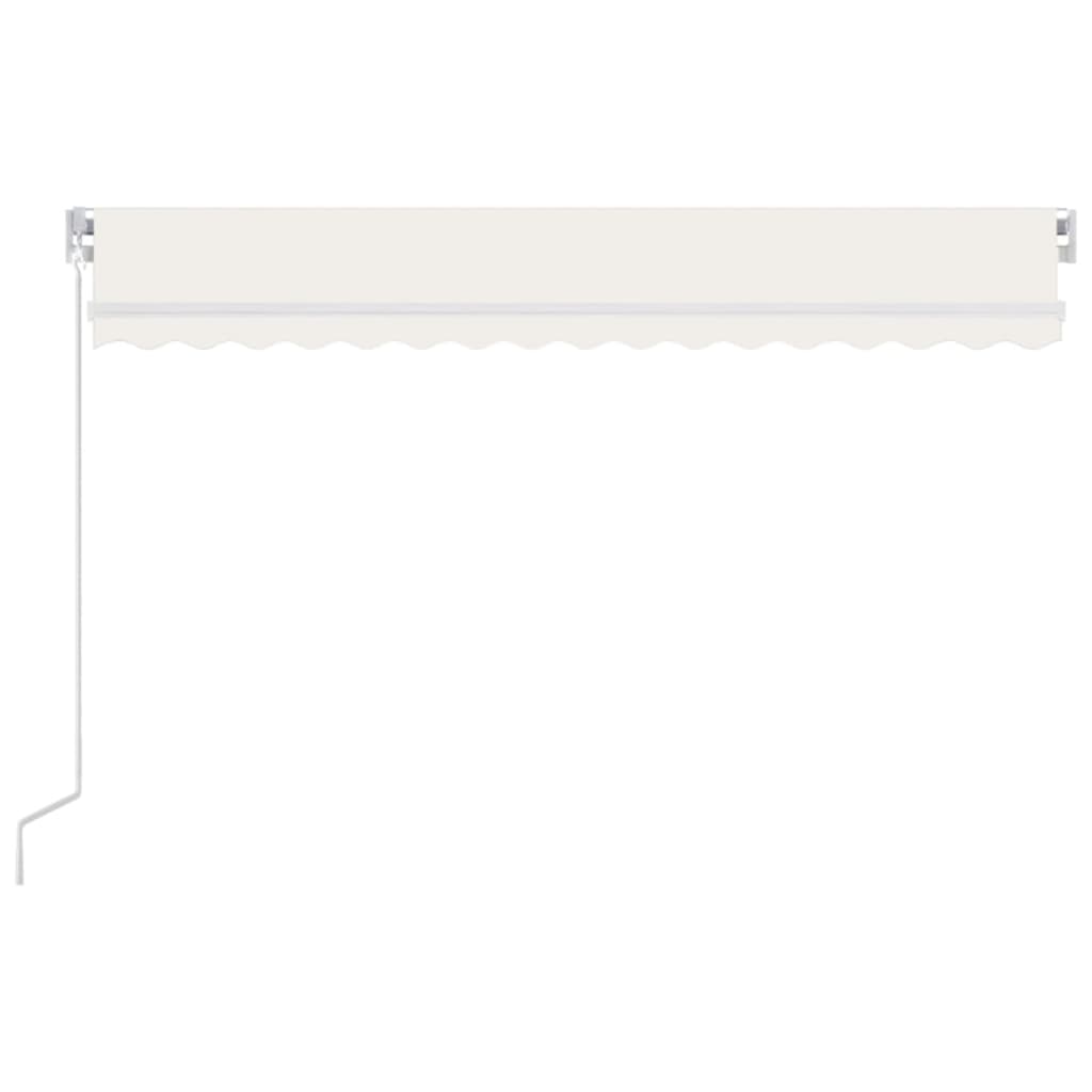 Toldo Manual Retráctil Color Crema 400x300 Cm_2