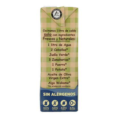 Caldo natural suave de verduras Eco Aneto 1L