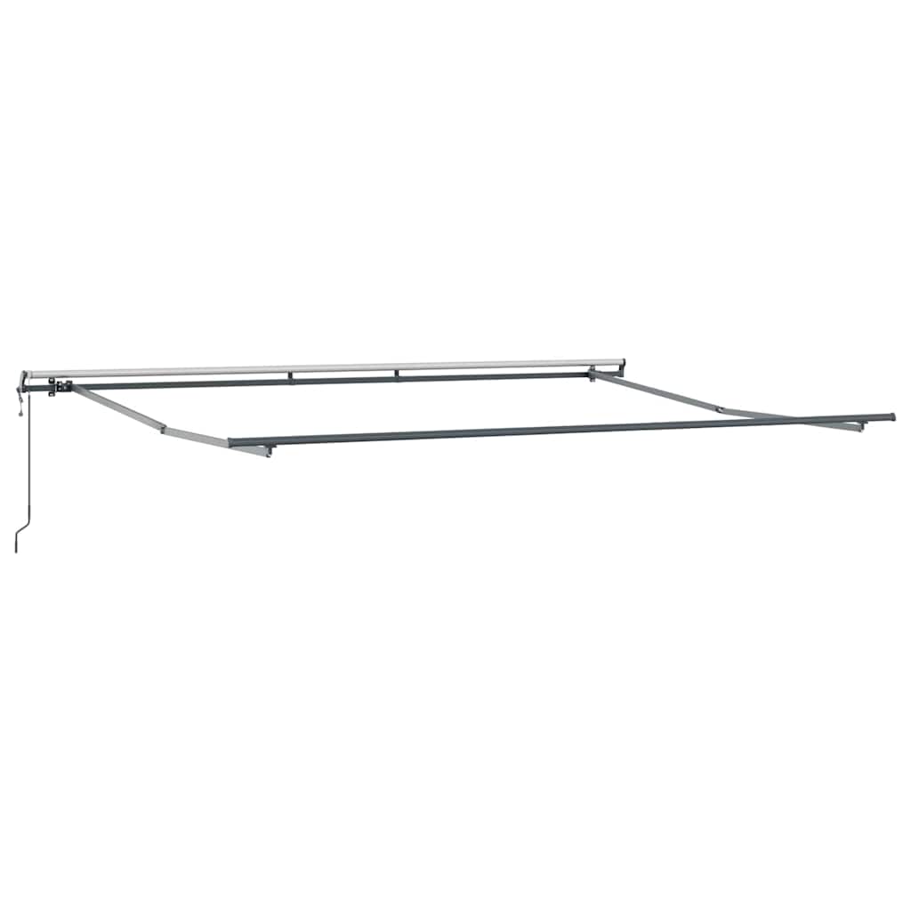 Toldo Retráctil Multicolor 400 X 300 Cm Tela Y Aluminio_4