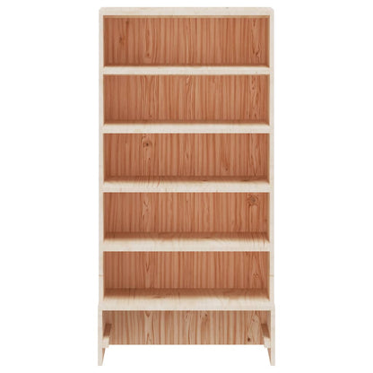 Mueble Zapatero De Madera Maciza De Pino 52x30x104 Cm / Vetonek_5