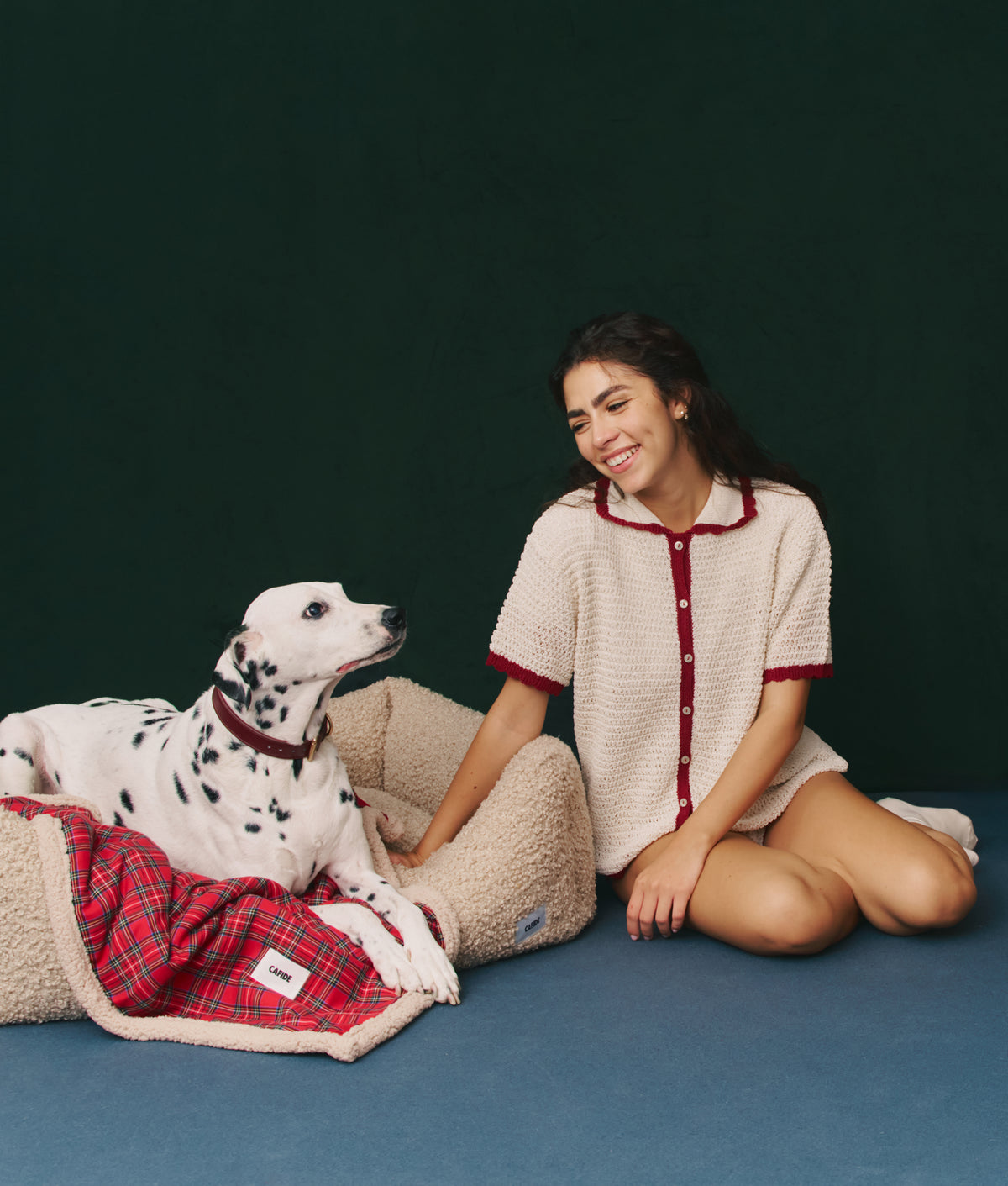 Cafide Manta Red Royal Steward. Modelo Toia. Talla L (120x90 Cm)_3