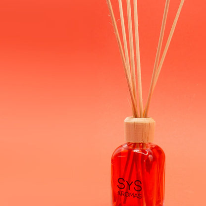Ambientador Mikado Frutos Rojos Mármol SYS Aromas 50 ml | Aroma Afrutado y Dulce | Estimulante_2