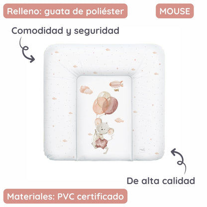 Cambiador Blando Para Comoda T-m Basic Mouse