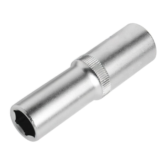 Llave Vaso 1/2 Hexagonal Larga 30 Mm. Perfil De 6 Caras. Acero Cromo Vanadio, Aristas Redondas_0