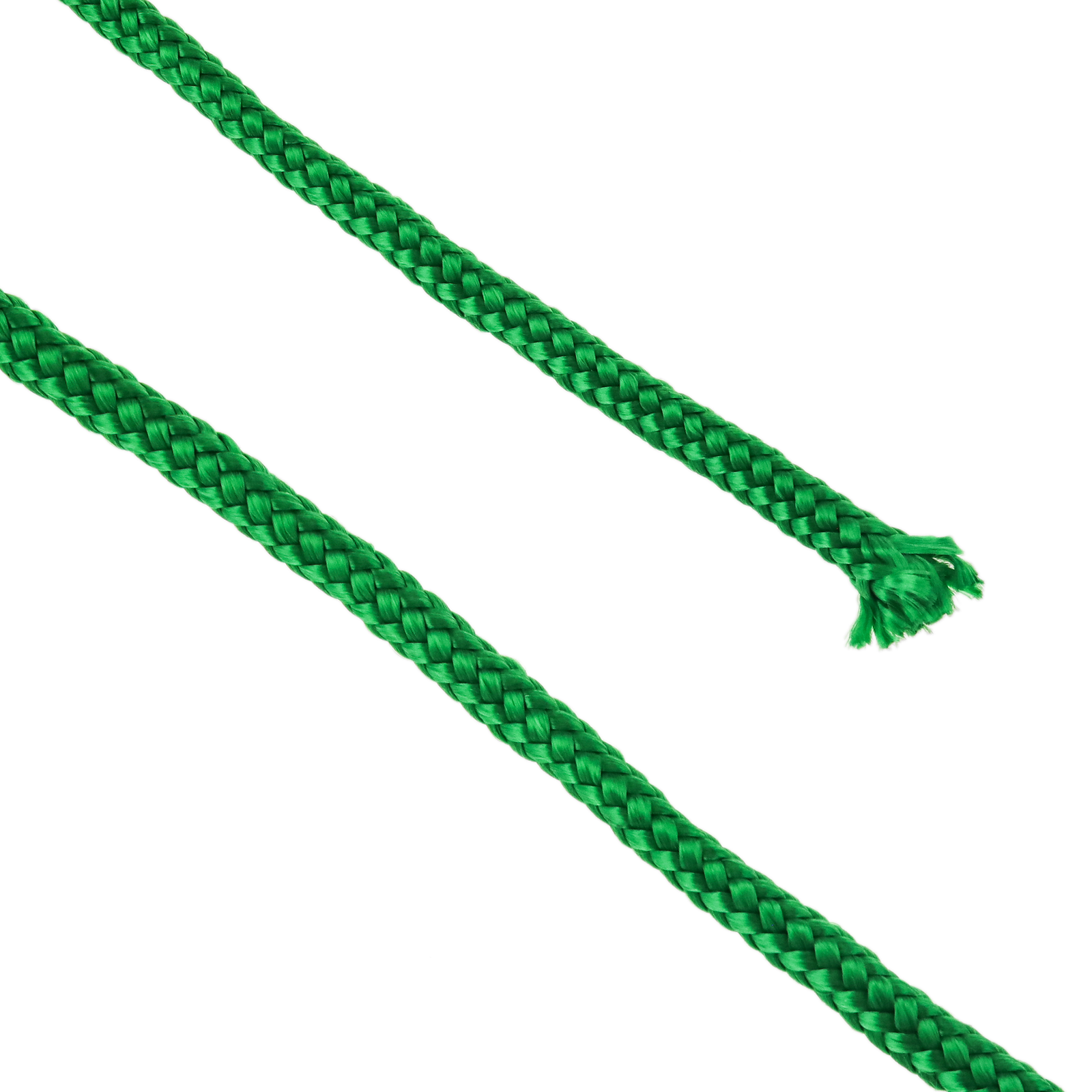 Cuerda Trenzada Multifilamento Pp 20 M X 6 Mm Verde_4