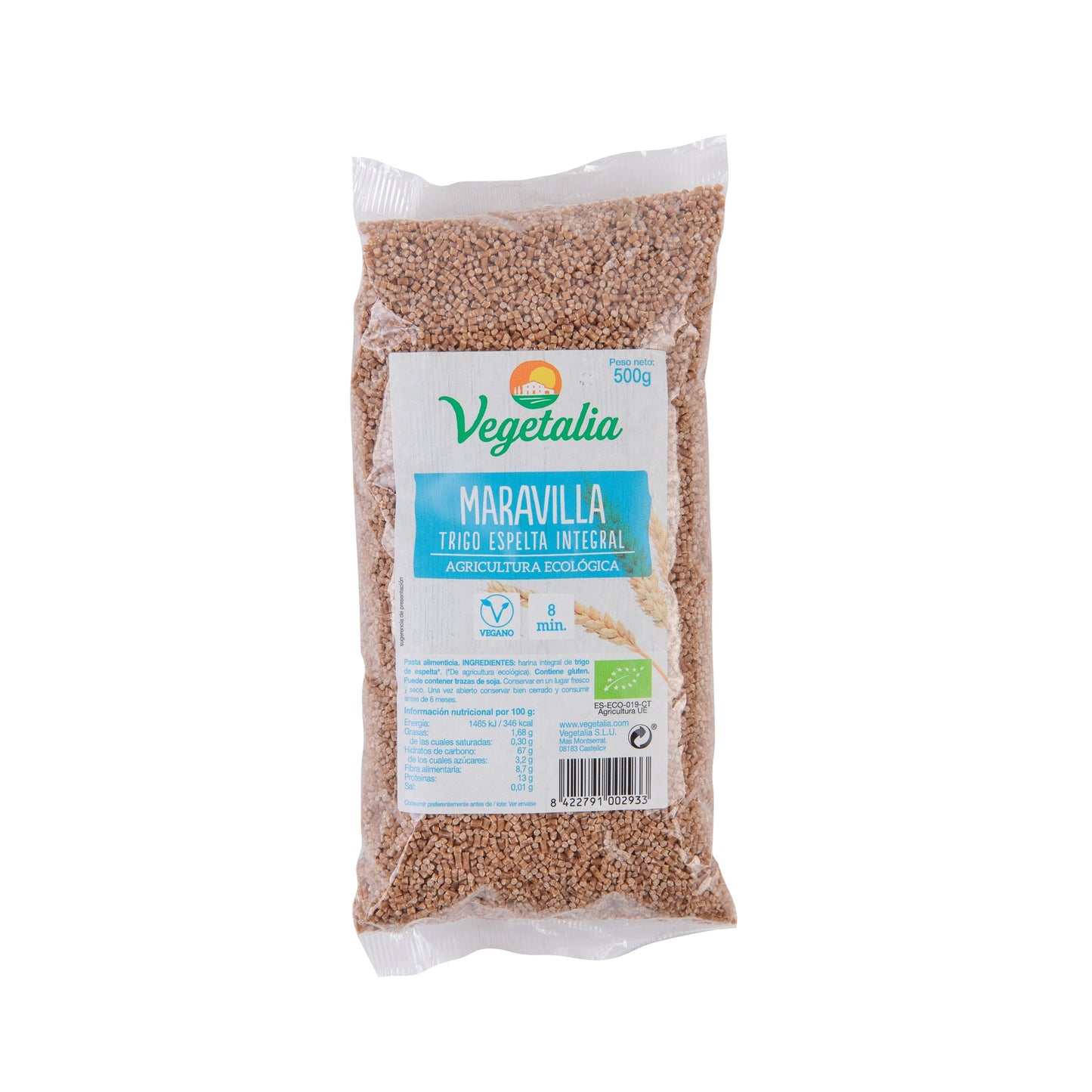 Maravilla de Espelta Integral BIO Vegetalia 500g