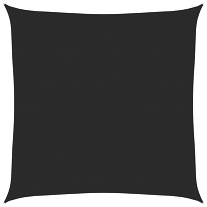 Vidaxl Toldo De Vela Hdpe Negro 160 G/m² 4x4 M_0
