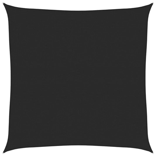 Vidaxl Toldo De Vela Hdpe Negro 160 G/m² 4x4 M_0
