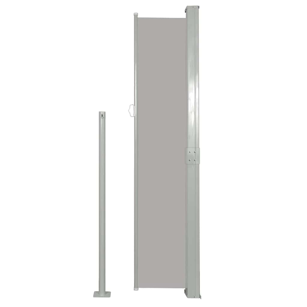 Vidaxl Toldo Lateral Retráctil 160x500 Cm Gris_3