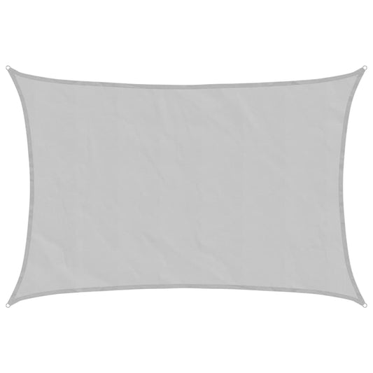 Vidaxl Toldo De Vela Poliéster Oxford 100% Gris Claro 3x2 M_0