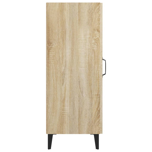 Aparador Madera Contrachapada Color Roble Sonoma 34,5x34x90 Cm / Vetonek_0