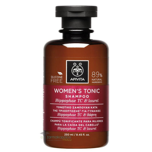 Champú Tonificante Mujer Anti-caída Y Cabello Debilitado Apivita 250 ml