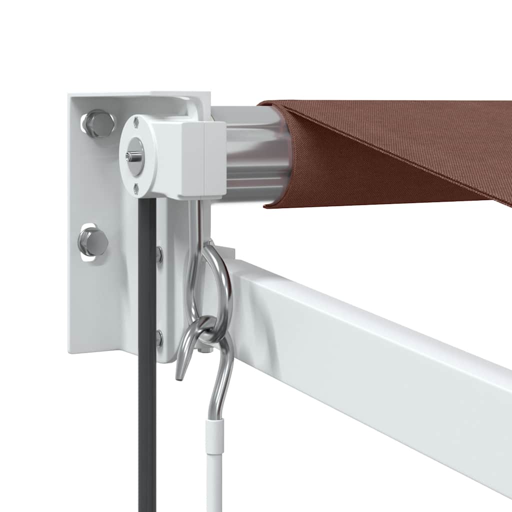 Toldo Retráctil Automático Marrón 350x250 Cm_4