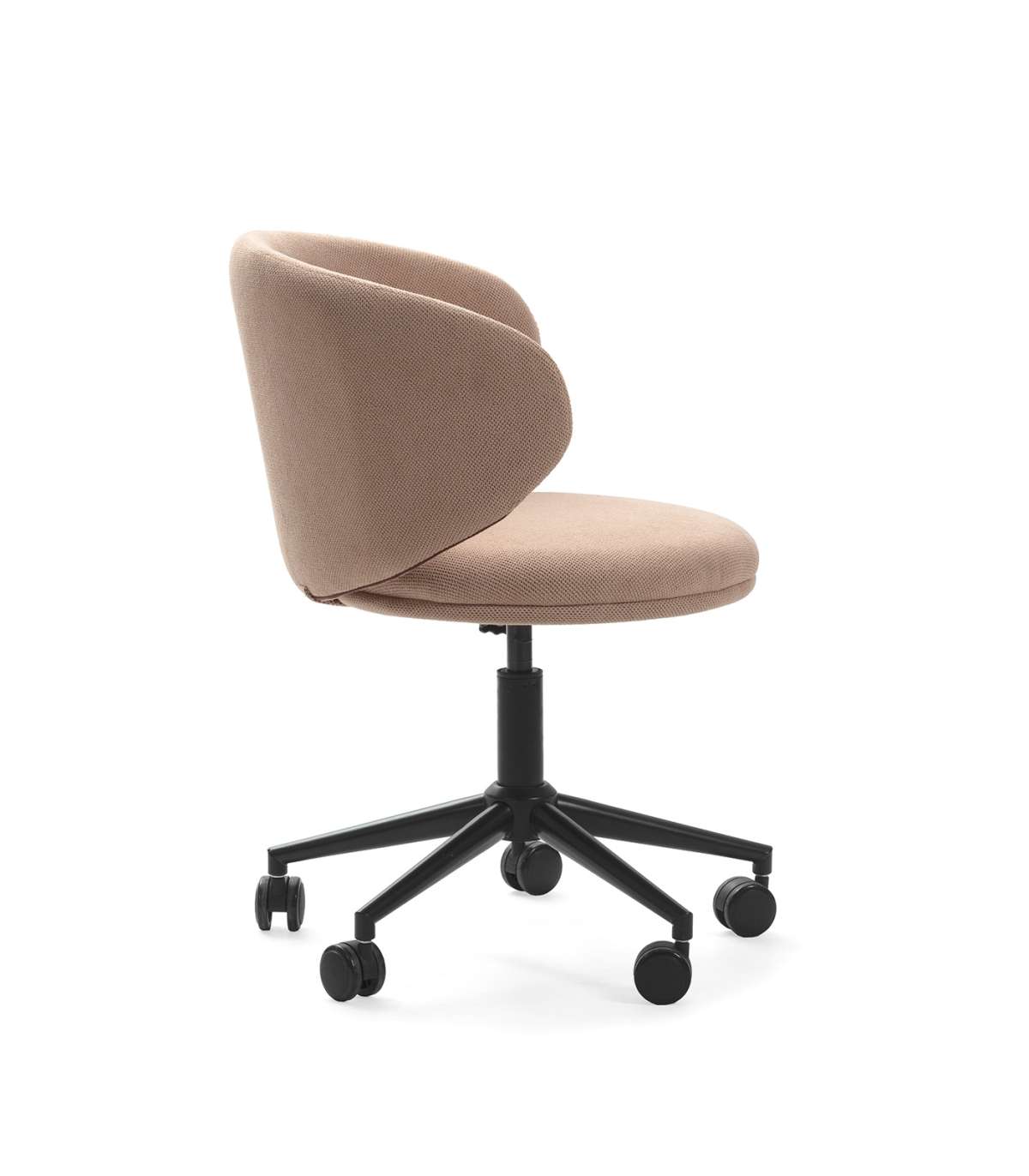 Sillón Despacho Giratorio Elevable Rebeca Acabado Rosa Clara, 60.5m(ancho) 73.5/83cm(altu_2