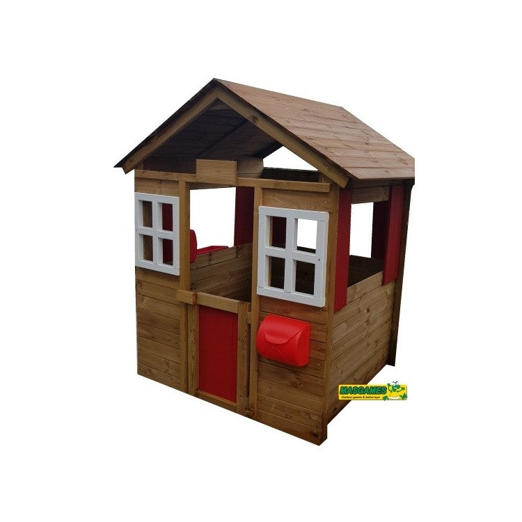 Casita De Madera Masgames Fresita Deluxe Xl._1