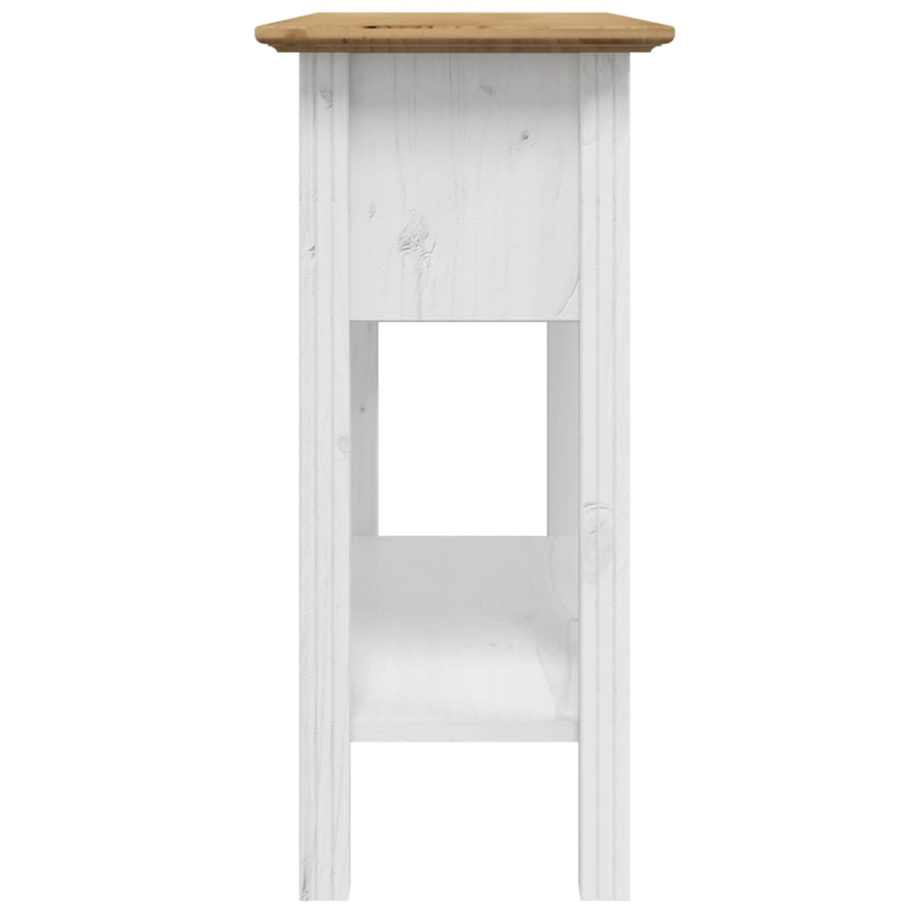 Mesa Consola Bodo Madera Maciza De Pino Marrón 91x35x74 Cm_3