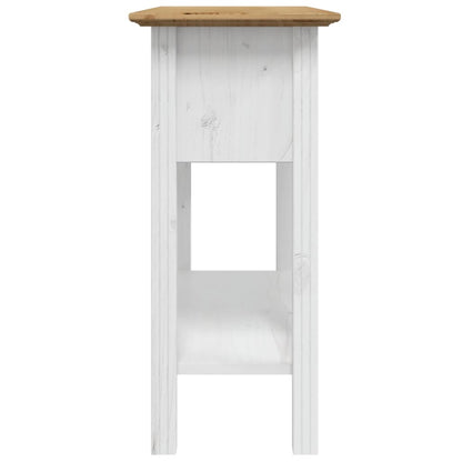 Mesa Consola Bodo Madera Maciza De Pino Marrón 91x35x74 Cm_3