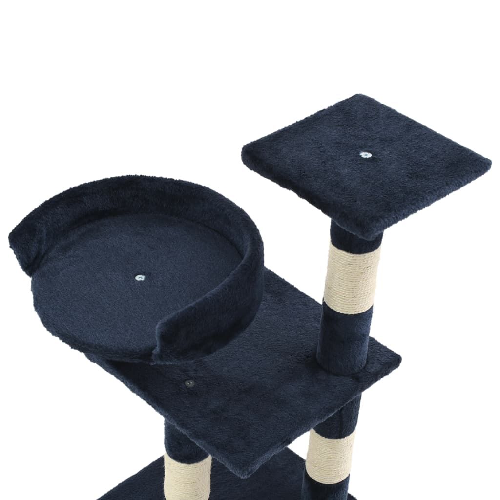 Vidaxl Rascador Para Gatos Con Poste De Sisal 65 Cm Azul_3