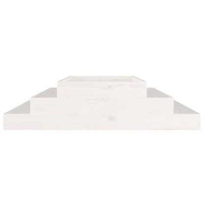 Jardinera Madera Maciza De Pino Blanco 110x110x27 Cm_3