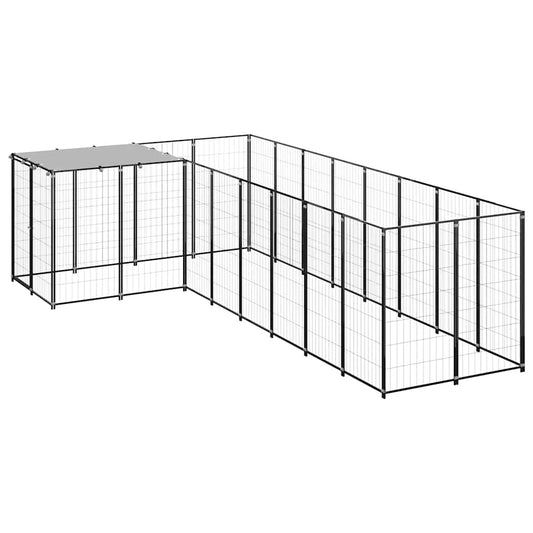 Perrera Negra 6,05 M² Acero_0