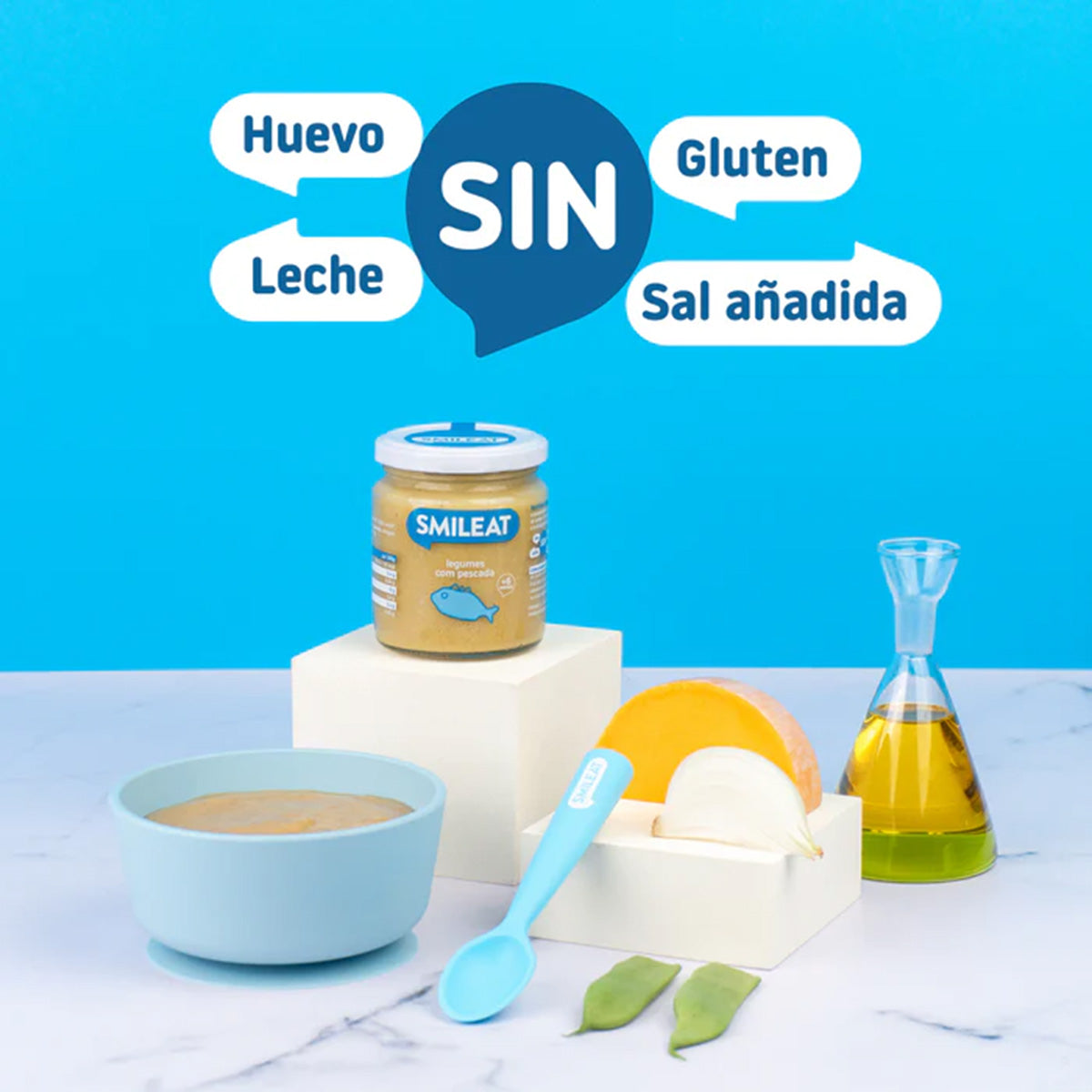 Pack 3x Tarrito BIO verduras y merluza +6 meses Smileat 230g