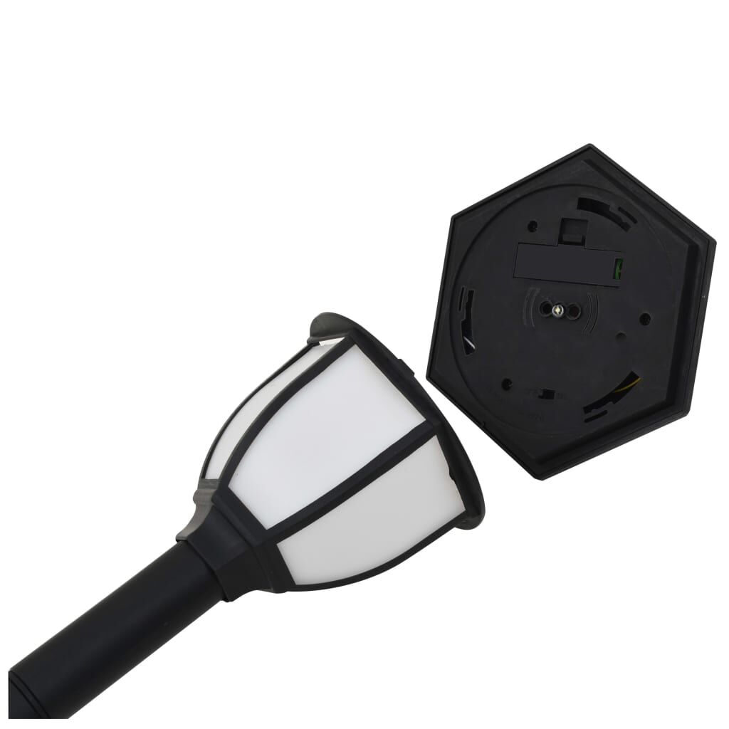 Vidaxl Lámparas Solares De Exterior Negras Led 6 Uds_4
