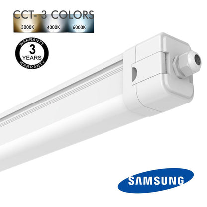 Regleta Estanca Led 40w-20w Samsung, 3cct, 120cm, 3000-4000-6000k_2
