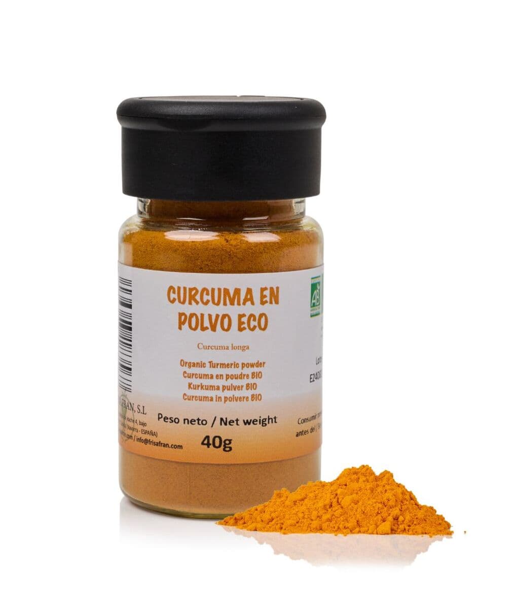 Cúrcuma En Polvo Ecológica - Calidad Y Sabor | Frisafran 1 Kg_1
