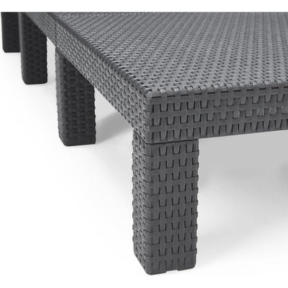 TUMBONA DAYTONA DELUXE 195 x 65 x 25 cm - Varios colores Marrón