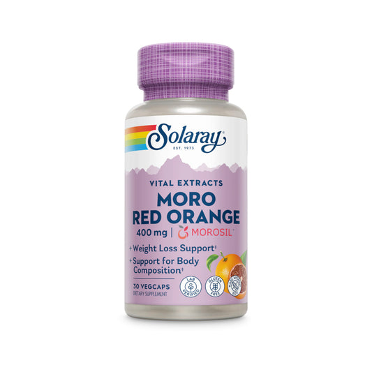 Morosil Moro Red Orange, Solaray, 30 cápsulas vegetales