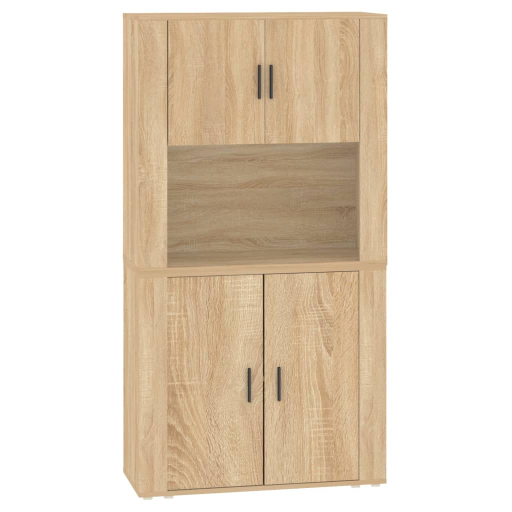 Aparador Alto Madera Contrachapada Color Roble_1