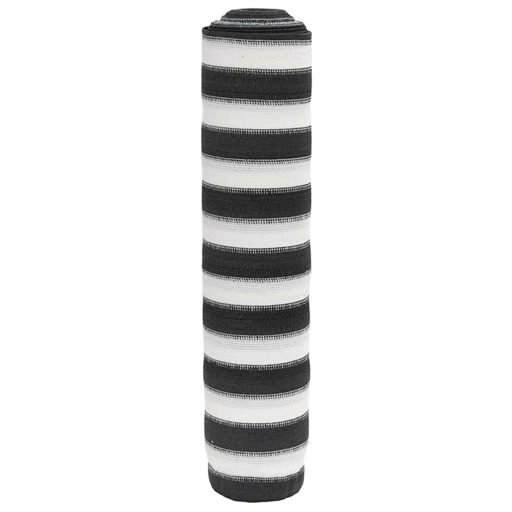 Vidaxl Red De Privacidad Hdpe Gris Antracita Blanco 1,8x10 M 150 G/m²_0