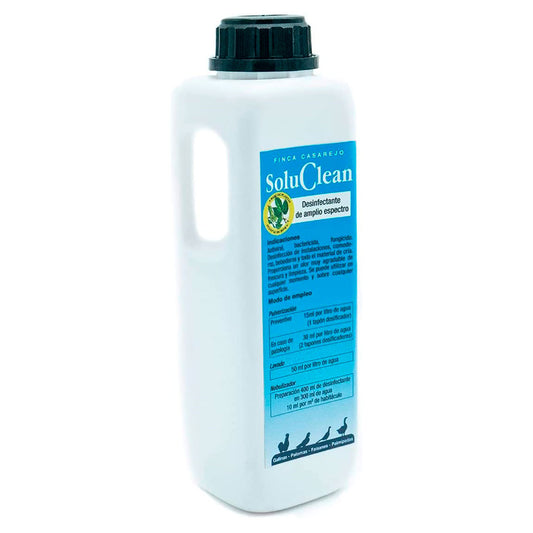 Soluclean Limpieza De Gallineros, Perreras, Comederos Y Material Disolver En Agua Y Limpiar Las Instalaciones (5 L)_0