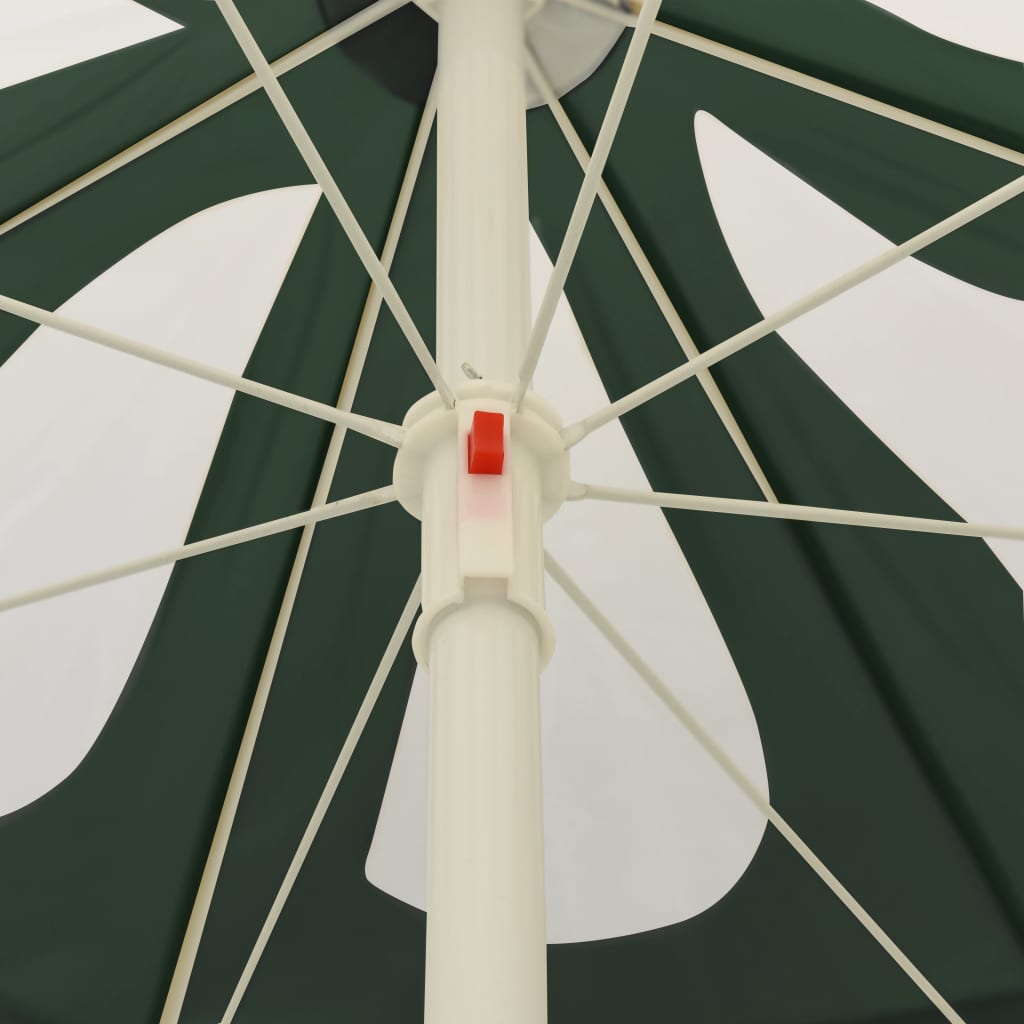 Sombrilla De Playa Verde 240 Cm_3