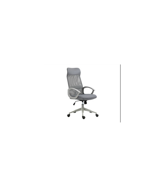 Silla De Estudio Con Respaldo Alto Modelo Nueva Marsella Acabado Gris, 60cm(ancho ) 106-11_0