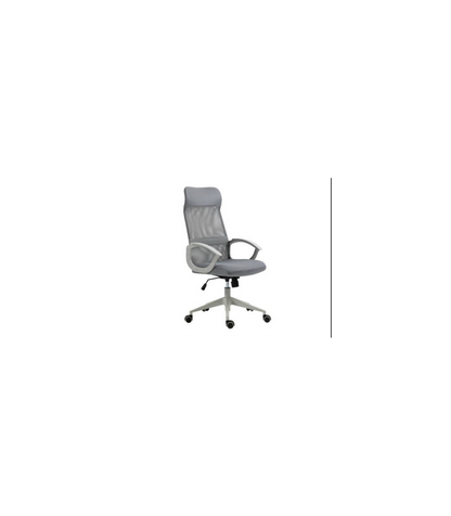 Silla De Estudio Con Respaldo Alto Modelo Nueva Marsella Acabado Gris, 60cm(ancho ) 106-11_0