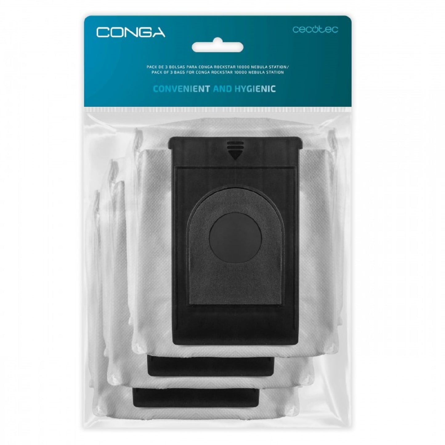 Cecotec Consumibles Pack De 3 Bolsas Para Conga Rockstar 10000 Nebula Station Cecotec_0