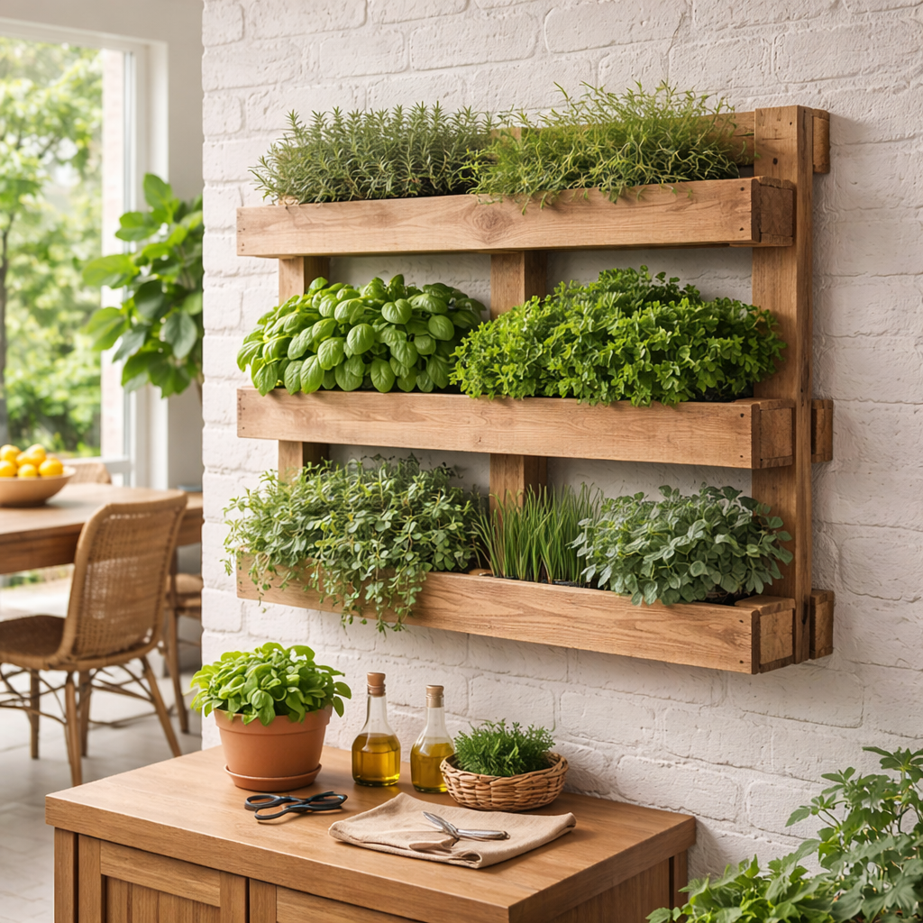 Huerto Urbano Pared Tane Estilo Palet Vidahuerto 80x15x80 Cm._4