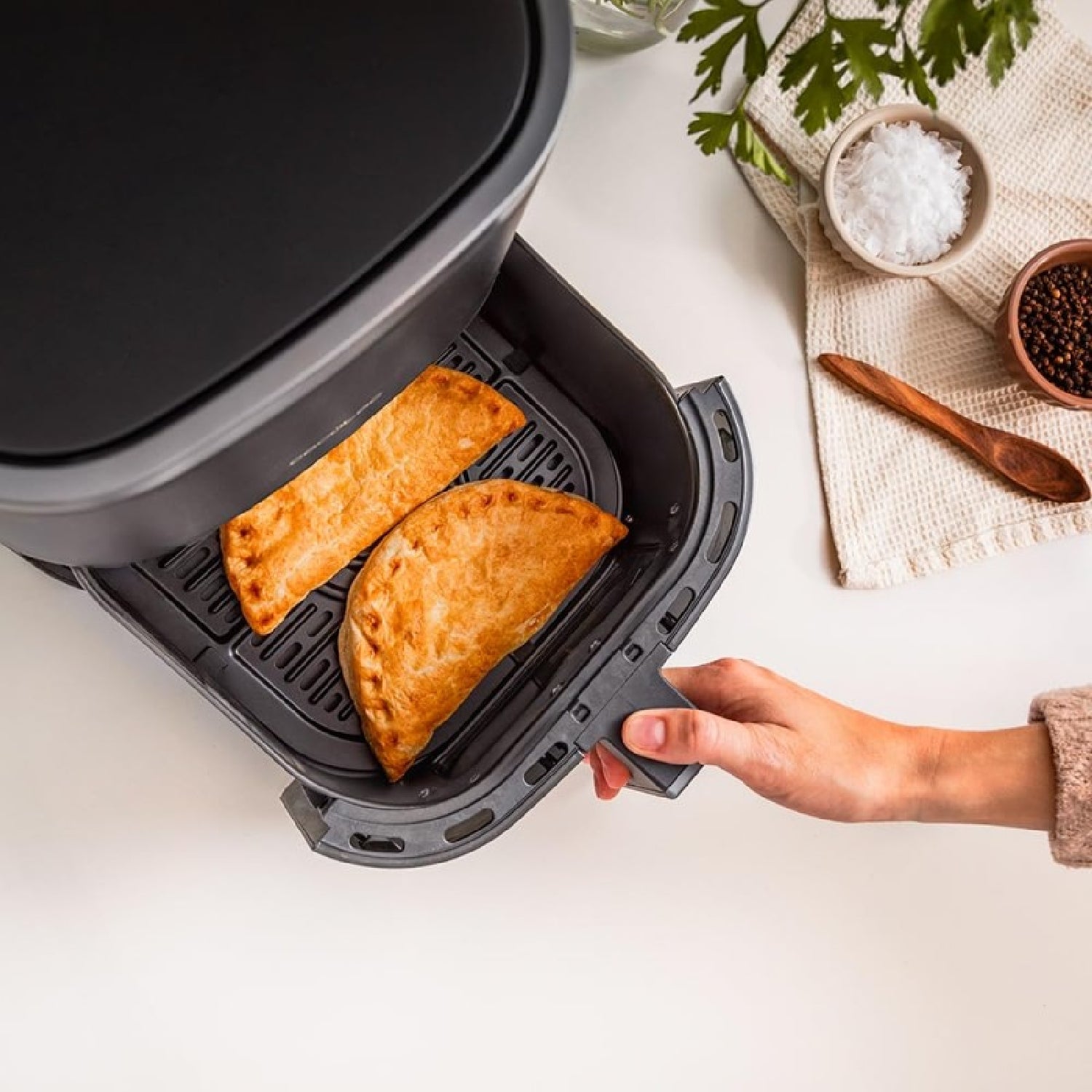 Freidora De Aire Sin Aceite De 5'5l Cecofry Fantastik Window 5500 Ventana 1500w, Tecnología Perfectcook, 9 Modos De Cocinado, Táctil, Regulable 80-2_4