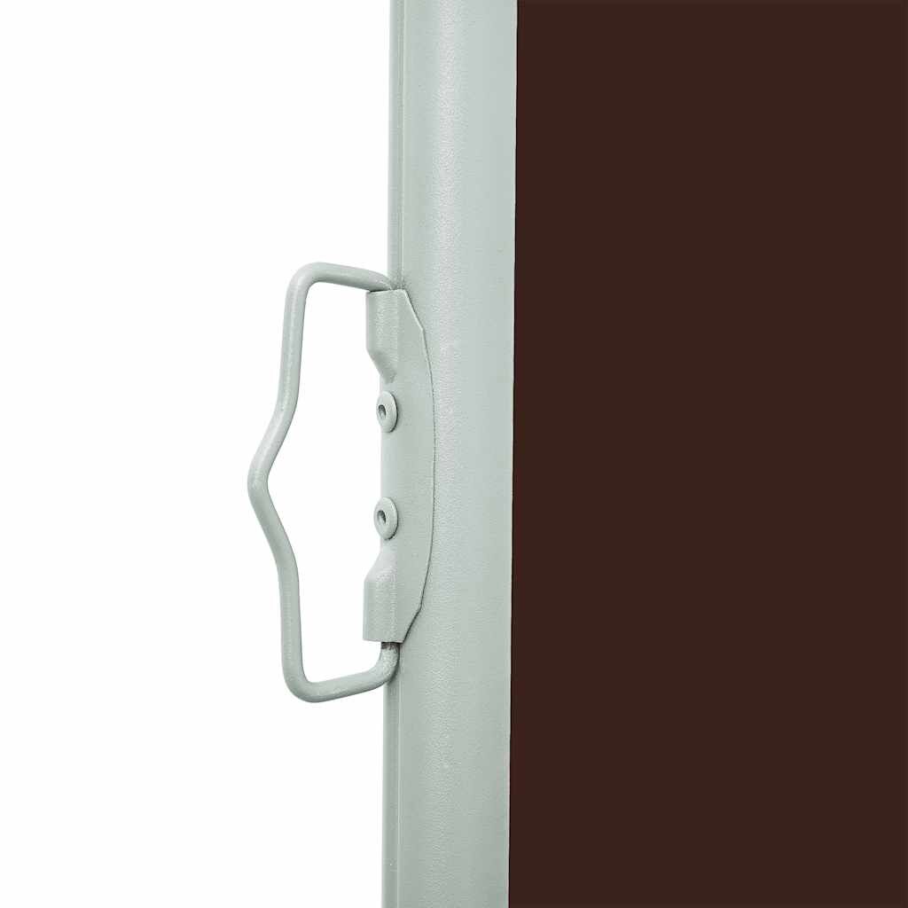 Vidaxl Toldo Lateral Retráctil Para Patio Marrón 600x160 Cm_4
