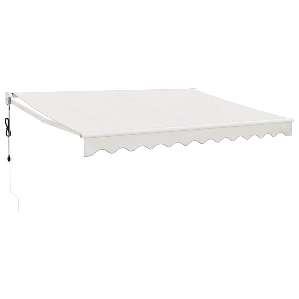 Toldo Retráctil Automático Color Crema 3x2,5 M_0