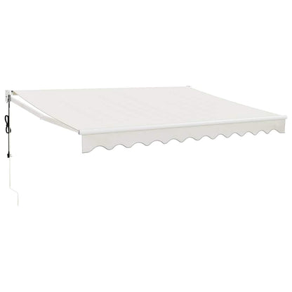 Toldo Retráctil Automático Color Crema 3x2,5 M_0