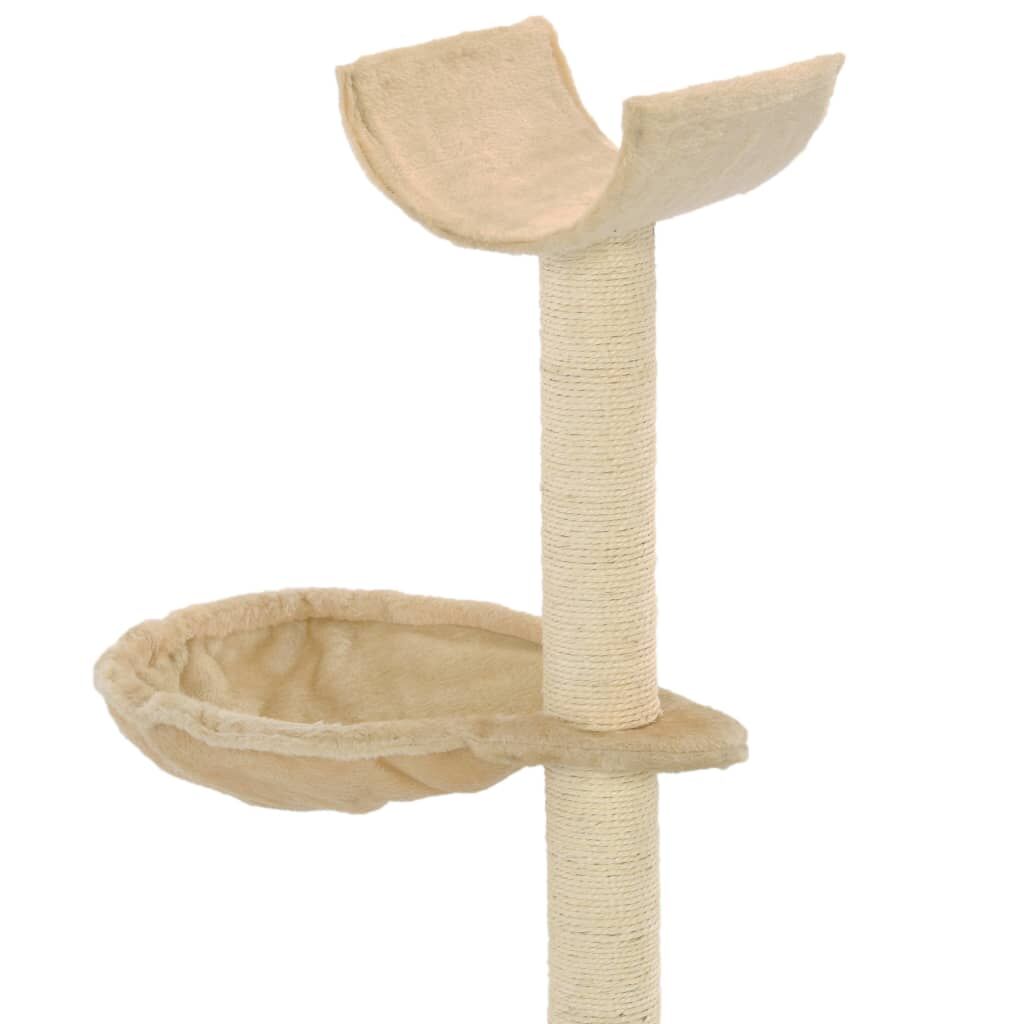 Vidaxl Rascador Para Gatos Con Poste De Sisal 105 Cm Beige_3
