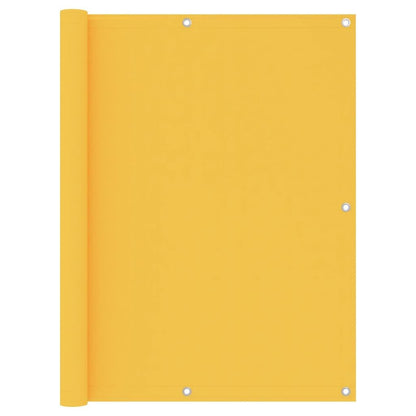 Vidaxl Toldo Para Balcón Tela Oxford Amarillo 120x300 Cm_0