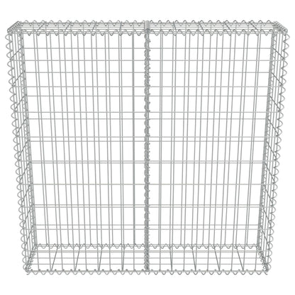 Muro De Gaviones Con Cubiertas Acero Galvanizado 100x20x100 Cm / Vetonek_4