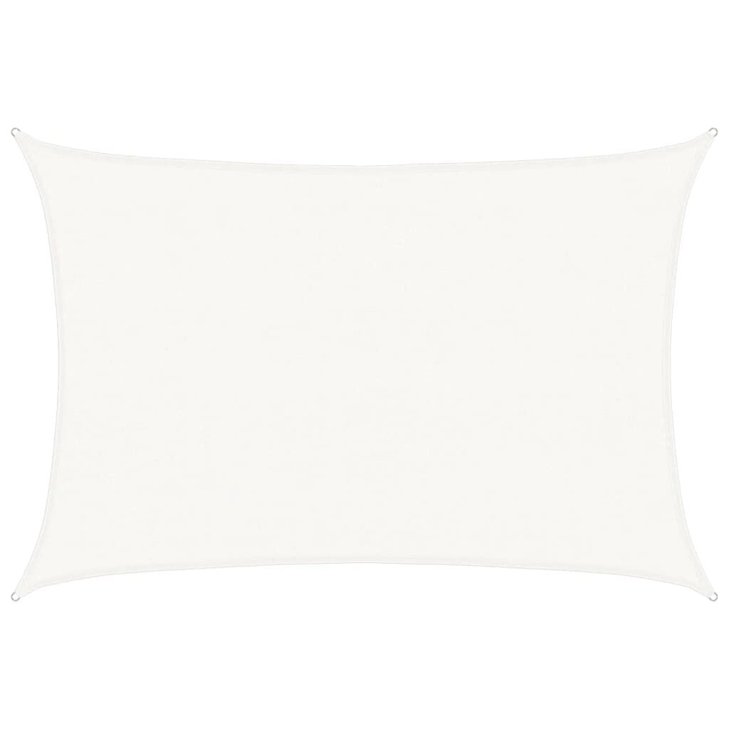Vidaxl Toldo De Vela Blanco Hdpe 160 G/m² 4x5 M_0