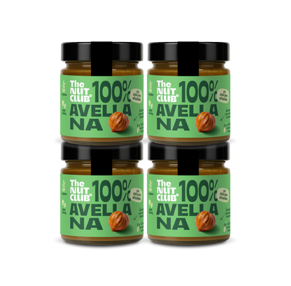 Pack crema 100% avellana nacional 4 uds The Nut Club 720g_0