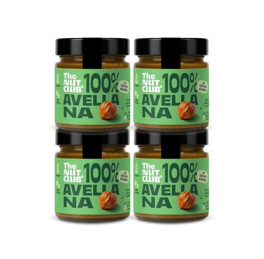 Pack 100% avellana crujiente nacional 4 uds The Nut Club 1080g_0