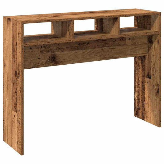 Mesa Consola Madera Contrachapada Envejecida 105x30x80 Cm_0